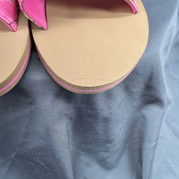 Realtree Women's Pink Open Toe Camo Criss Cross Slide Sandal Size 7/8 - Picture 3 of 6